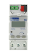 EELPM10D01KNX ENERGY METER SINGLE PHASE 63A – COMPACT • This Energy-meter provides the essential measurement capabilities required to monitor a single phase electrical installation.

• 0.25-5 (63) A, Class B, 230 VAC 50 Hz, -25 °C … +55 °C, 4 Quadrants, 2 Tariffs.
• Active Energy Class B (according to EN-50470) and Reactive Energy Class 2 (according to IEC 62053-23)
• Direct connected (up to 63 A)
• LCD display and 3 push-button keys (to read Energies, V, I, PF, F, P, Q and to configure some parameters)
• 1 push botton and 1 LED dedicated to KNX.
• Display with 8 digits.
• Self supplied (by the input voltage itself).

Device is intended to be installed on DIN rail. 1