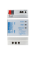 EELPS00D03KNX POWER SUPPLY 640 mA - RATED VOLTAGE AC 180 ÷ 264V - 50 ÷ 60HZ Power supply for generating bus voltage on a line with a maximum current of 640 mA. With integrated choke to decouple the power supply voltage from the bus. Connection with screw terminals. Mounting on DIN rails EN 50022. Bus connection via bus terminal. 1