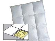 286502 DONS ARTLANDER DUVEE CASSETTE MEDIUM 0600 GR 155/200 Cassettedeksel 4 x 6 diamanten
100 fijne Mako vullingen super zacht
Afwerking van 100% katoen
Met satijnen biezen zilverkleur: wit
Wit nieuw land naar beneden, klasse 1
90% dons, 10% veren
Herkomst: Siberië duv