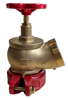 11400076 muurhydrant DN65 groef ingang draad uitgang  muurhydrant groef