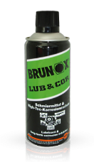 BR06 Brunox Lub & Cor 400ml Staffelkorting bij aankoop van: 

mix 5   dozen/pakken Brunox/Squirt
mix 10 dozen/pakken Brunox/Squirt

Brunox® Lub & Cor is overal bruikbaar waar een langdurige smering en ook een langdurige corrosiebescherming gewenst is. Bijvoorbeeld voor fietsen, opslag en vervoer.

Brunox® Lub & Cor is een niet uithardend multifunctioneel product, dat overal te gebruiken is, waar een langdurige smering en een langdurige corrosie bescherming gewenst zijn. Brunox® Lub & Cor vormt een gelijkmatige, niet uithardende film, die ook de kleinste hoeken en naden volledig bedekt. Brunox® Lub & Cor smeert ook onder hoge oppervlaktedruk. Brunox® Lub & Cor dringt door in het scharnierende deel en blijft er niet alleen maar buiten op liggen. Brunox Lub & Cor 400ml