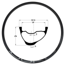DUXCV2024 DUke Lucky Jack SLS5 rim 32' 28h 31mm 360g <!DOCTYPE HTML PUBLIC "-//W3C//DTD HTML 4.0 Transitional//EN">
<html><head>
<meta content="text/html; charset=unicode" http-equiv="Content-Type" />
</head>
<body>
<p>Ons iconische XC-model in de 32"-versie.</p>
<p><br /></p>
<p>De Lucky Jack SLS5 32": ultralicht en robuust, en biedt daarmee een dynamisch 
rijgedrag en ongeëvenaard rijcomfort op de meest veeleisende 
terreinen.<br />360g</p></body></html> DUXCV2024