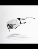 GIBR25 Gist glasses IRide black PH iRide-bril in een fotochromische versie die zich aanpast aan alle lichtomstandigheden, met een speciale clip voor glazen op sterkte. GIBR25-1