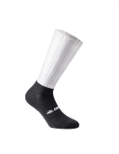 GISO12 Gist socks Speed white 43-47 De ultieme techniek in een sok. Lycra met siliconen grip aan de bovenkant, antibacteriële q-skin voet voor maximaal ademend vermogen. Pro ontwerp en pasvorm! Gemaakt in Italië GISO11