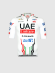 UAEM015 Pissei UAE TEAM EMIRATES OFFICIAL SHORT SLEEVE JERSEY  UAEM01-24