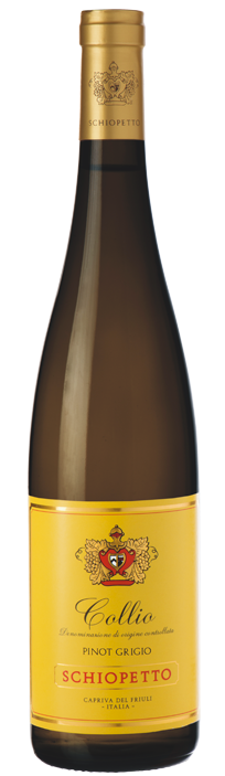 LPDR2583 SCHIOPETTO PINOT GRIGIO 2024 - 0,75L - 13%  Pinot Grigio