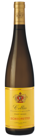 LPDR2583 SCHIOPETTO PINOT GRIGIO 2024 - 0,75L - 13%  Pinot Grigio