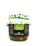 LPV1354 OLIVE TAGGIASCHE IN SALAMOIA - 250 G (PER 12 ST)  olive taggiasche in salamoia.png