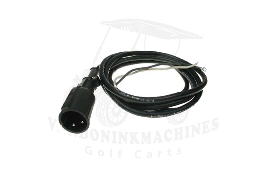 LMG101828901 DC Charger Cable for Club Car Used on: Club Car Precedent.

Country of origin: China. DC Charger Cable for Club Car - 3.3meter